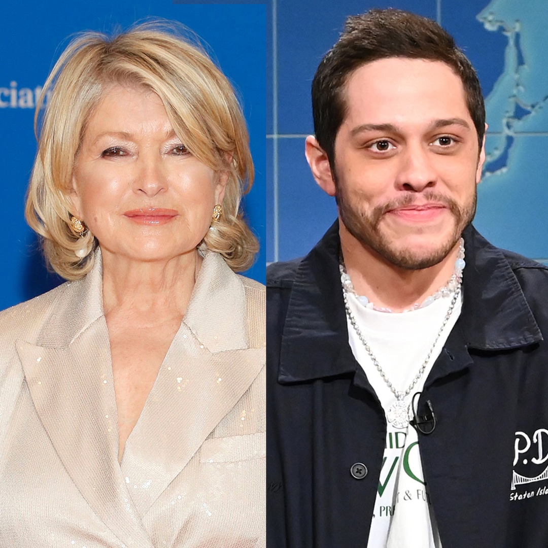 Martha Stewart Says Pete Davidson Is Like “the Son I Never Had”